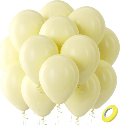 Miniatura 74 de Bezente - Globos de 12 pulgadas de látex con confeti para bodas, graduaciones, despedidas de soltera y cumpleaños, aptos para helio, dorado, 60