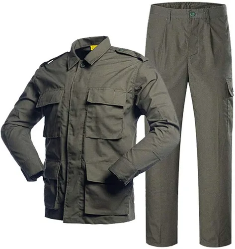 Miniatura 9 de Conjunto de pantalones de camisa de caza táctico BDU ropa de combate camuflaje uniforme de EE. UU 3 colores de desierto