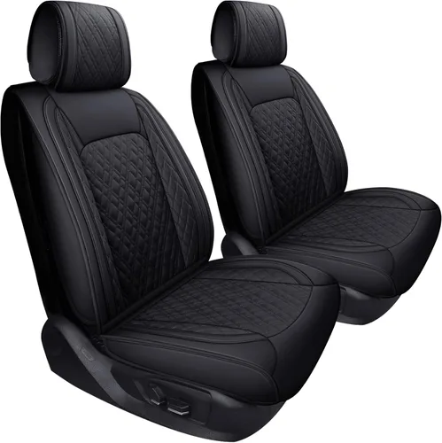 YIERTAI Fundas universales para asientos delanteros compatibles con Hyundai Tucson Elantra Sonata Nissan Rogue Crosstrek Honda CRV Buick Century