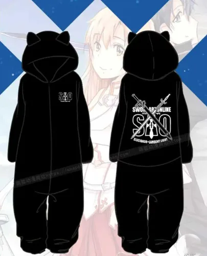 Miniatura 2 de Adonis Pigou Pijama de anime para cosplay unisex de una sola pieza, disfraz de Halloween