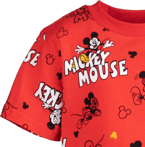 Miniatura 6 de Disney- Camisa de manga corta y pantalones cortos de malla de Mickey Mouse