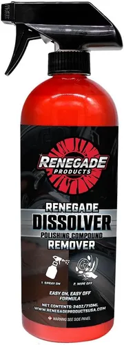 Renegade Disolver - Removedor de compuesto de pulido prémium para una limpieza sin esfuerzo | Fuerza industrial, alto rendimiento y fácil de usar