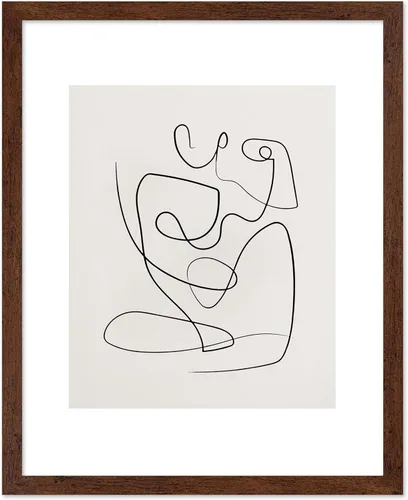 Miniatura 55 de Poster Master Póster de cara de mujer, impresión de dibujo de línea, arte moderno, arte de boceto, arte de pared de esquema, regalo para hombres