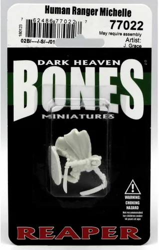 Miniatura 2 de Reaper Miniaturas 77022 Huesos - Michelle, Human Ranger