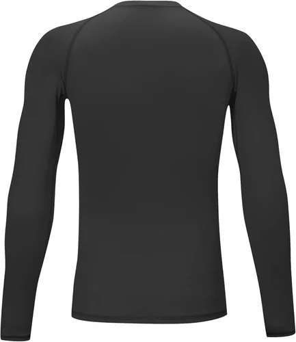 Miniatura 3 de TELALEO Camiseta de compresión térmica para niños y niñas, manga larga, forro polar, capa base, camiseta deportiva de fútbol