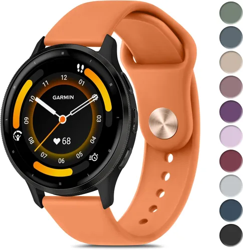 Miniatura 10 de Meliya Correas compatibles con Garmin Vivoactive 4 Watch, Garmin Venu 3 / Venu 2 Watch Band para mujeres y hombres, correa de repuesto deportiva