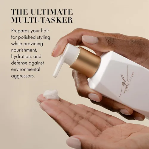 Miniatura 4 de Goldie Locks Acondicionador sin enjuague Signature – Hidrata y controla el encrespamiento – Hidratación diaria ligera – Seguro para extensiones