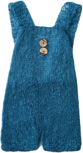 Zeroest Accesorios de fotografía para bebé, traje de sesión de fotos para niño y niña, disfraz de ganchillo para recién nacido, ropa de punto para