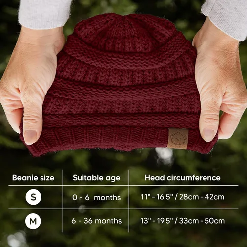 Miniatura 104 de KeaBabies 3-Pack Baby Beanies for Boys, Girls - Stretchy Knit Baby Hats, Cute Newborn