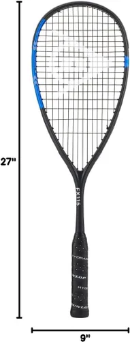 Miniatura 4 de Dunlop Sports Raquetas de squash serie FX (FX128 Pro, FX125 Pro Lite, FX130, FX125, FX115, FX Team)