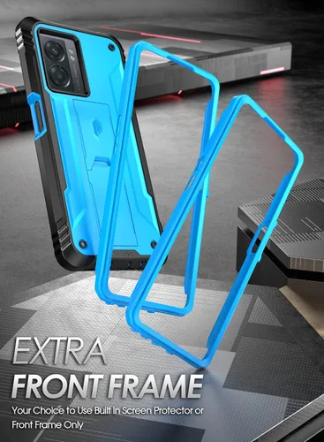 Miniatura 5 de Poetic Revolution Series - Funda protectora para OnePlus Nord N300 5G, de cuerpo completo, resistente de doble capa, a prueba de golpes, con función
