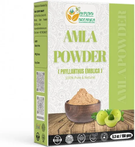 Miniatura 6 de Herbs Botanica Polvo de Neem para el Crecimiento del Cabello, Cuidado de la Piel y Desintoxicación, Polvo de Hojas de Neem Amargo Silvestre