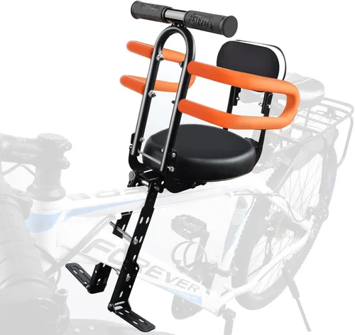 Miniatura 8 de Asiento de Bicicleta para Niños - Montaje Delantero, Asiento de Bicicleta para Niños para Bicicleta de Adulto, Asiento de Bicicleta para Bebé