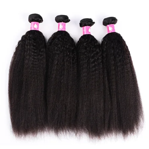 Miniatura 8 de 7A virgen brasileño paquetes de cabello humano ondulado #1B negro natural 10.58 oz/lote 8 pulgadas corto sin procesar Remy cabello humano teje