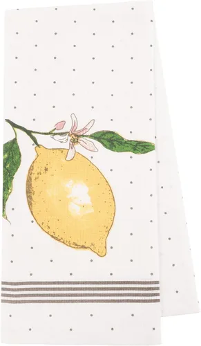 Miniatura 2 de KAF Home Pantry Lemon - Juego de 4 paños de cocina, 100% algodón, 18 x 28 pulgadas