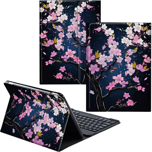 Miniatura 94 de Funda para Samsung Galaxy Tab S6 Lite 2022/2020 Teclado inalámbrico desmontable y cubierta de cuero PU Funda protectora para tableta para Samsung