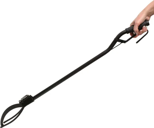 Miniatura 6 de Redneck Convent Pinzas de póquer para troncos de alta resistencia con mango de resorte y 3 puntas, 36 pulgadas, coloca madera en la chimenea
