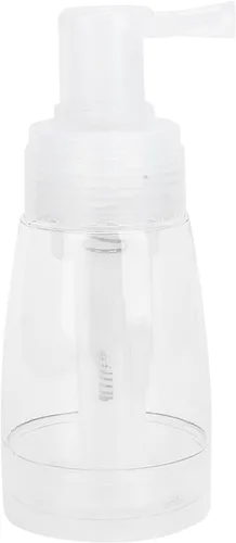 Miniatura 8 de Botella de spray de polvo para el cabello, botella de spray recargable vacía transparente, herramienta de peinado para el cabello, contenedores