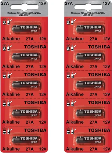 Miniatura 11 de Batería alcalina A23 GP23AE MN21 23GA de 12 voltios (2 baterías)