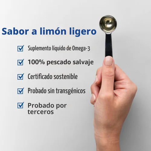 Miniatura 4 de Omega 3 de Nordic Naturals, fomenta la cognición, salud cardíaca, y el sistema inmunológico, 1686, 16 onza, Natural, 1, 1