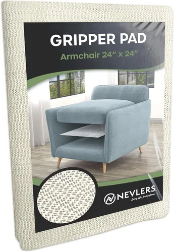 Miniatura 10 de Nevlers Almohadilla antideslizante de agarre para sofá de 22 x 48 pulgadas Agarre antideslizante para evitar deslizamientos de sofá biplaza