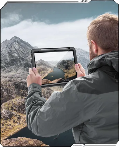 Miniatura 8 de MoKo Funda para iPad (A16) de 11ª/10ª generación 2025/2022, resistente a prueba de golpes, doble capa protectora de cuerpo completo, protector