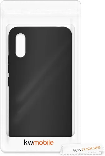 Miniatura 7 de kwmobile Funda compatible con Xiaomi Redmi 9A / 9AT - Funda protectora de silicona TPU suave y delgada - Negro mate