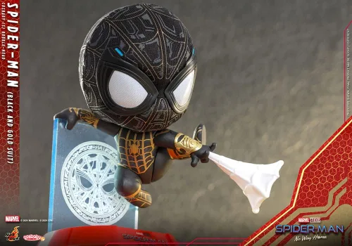 Miniatura 2 de Spider-Man: No Way Home - Traje negro y dorado de Spider-Man Cosbaby