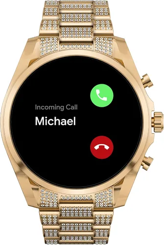 Miniatura 5 de Michael Kors - Reloj inteligente con pantalla táctil Gen 6 con altavoz, frecuencia cardíaca, oxígeno en la sangre, GPS, pagos sin contacto