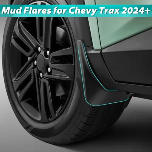 Miniatura 2 de Aletas de barro compatibles con Chevrolet Trax 2026 2025 2024, protectores de barro, 4 protectores de guardabarros compatibles con accesorios Chevy