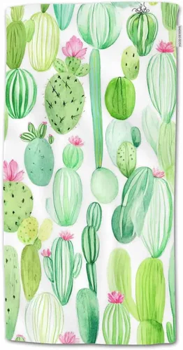 Miniatura 10 de HGOD DESIGNS Toallas de mano con acuarela, árbol natural, toalla de mano suave para baño, cocina, yoga, gimnasio, toallas decorativas de 15 x 30