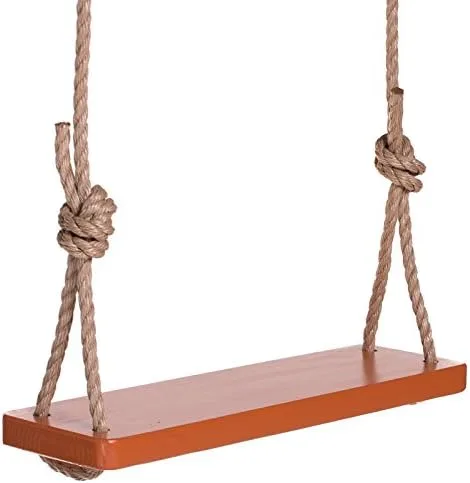 Miniatura 4 de Porchgate Amish Made - Columpio de madera resistente para adultos y niños en color verde cactus, cuerdas incluidas, capacidad de peso de 500 libras