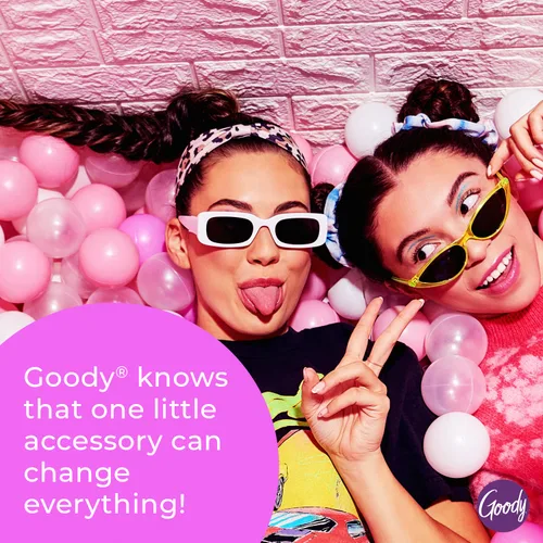 Miniatura 5 de Goody Ouchless Forever - Elásticos para cabello fino, 10 unidades, color negro, bandas libres de daño, lazos para el cabello 3 veces más fuertes
