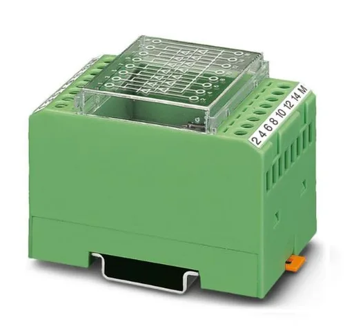 PHOENIX CONTACT EMG 45-DIO14M/LP Dimensiones (W X H X D) 45MM 75MM 55MM, bloque de terminales modular, 1300V, 0.7 A (con una sola carga), 250 VAC, 2