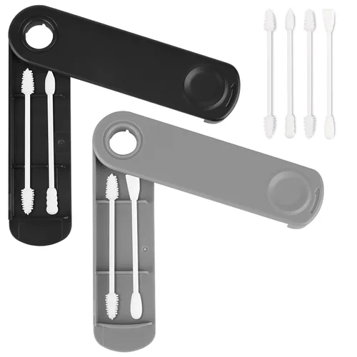 Miniatura 8 de AUMIO Hisopos de algodón reutilizables para limpieza de oídos, la alternativa sostenible y sanitaria a las puntas Q de un solo uso, cero residuos