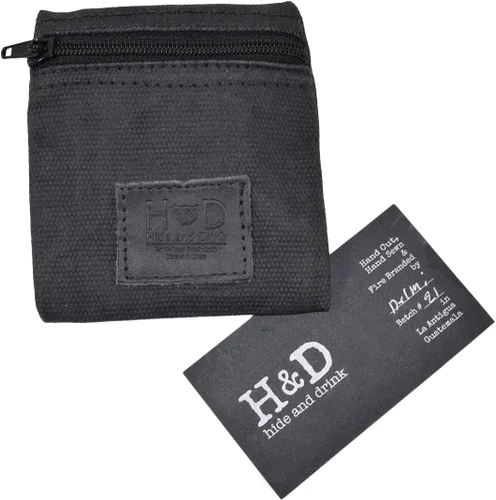 Miniatura 3 de Hide & Drink, Bolsa de condón de lona encerada resistente al agua, bolsa de bolsillo con tecnología Change Valuables, regalo clásico para socios