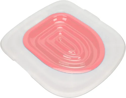 Miniatura 10 de Kit de entrenamiento de inodoro para gatos, tapete reutilizable para arena para cachorros y gatos, asiento de orinal para gatito, fuerte capacidad