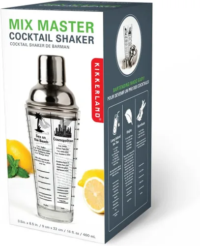 Miniatura 4 de Kikkerland Coctelera Mix Master