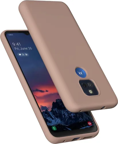 Miniatura 16 de Moto G Play 2021 - Funda de goma de gel de silicona líquida a prueba de golpes, forro de tela de microfibra suave, compatible con Motorola Moto G