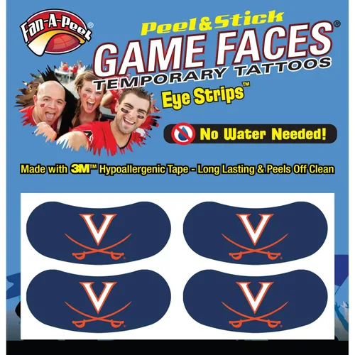 Miniatura 14 de Fan-A-Peel Tatuajes temporales sin agua del estado de Florida, hipoalergénicos, para despegar y pegar, tatuajes temporales impermeables, con Florida