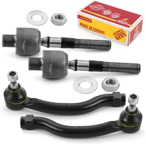 Miniatura 53 de Metrix Premium Chassis Parts - Juego de 4 barras de acoplamiento interior y exterior para Audi A3 15-16, Seat Leon 06-20 (México), 09-17 Volkswagen