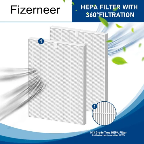 Miniatura 2 de Filtro de repuesto D360 Ture HEPA compatible con purificador de aire Winix D360, número de artículo 1712-0101-02, solo filtro HEPA 2 Ture