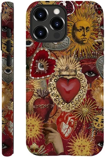 Miniatura 9 de Funda compatible con iPhone 11, resistente a arañazos, funda híbrida de 2 capas con carcasa dura, diseño de cocoteros de playa de verano