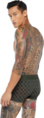 Miniatura 3 de Savage x Fenty Traje de baño con monograma flocado Savage X para hombre