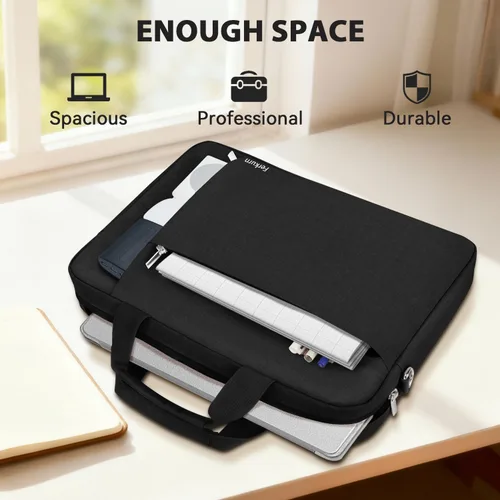 Miniatura 6 de Ferkurn Funda para portátil para mujeres y hombres, compatible con HP Envy Pavilion Omen/LG Gram/MSI/Dell Inspiron XPS/Lenovo/Acer, con correa