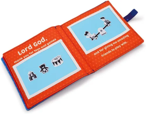 Miniatura 4 de My First Prayer Book Álbum de fotos de oración personalizado para recién nacido, bebé, bebé, niño pequeño, ahijado, cumpleaños, bautismo, bautismo