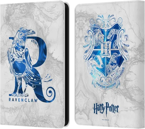Miniatura 9 de Head Case Designs Funda de piel con licencia oficial de Harry Potter Gryffindor Aguamenti Deathly Hallows IX compatible con Kindle Paperwhite 1/2/3
