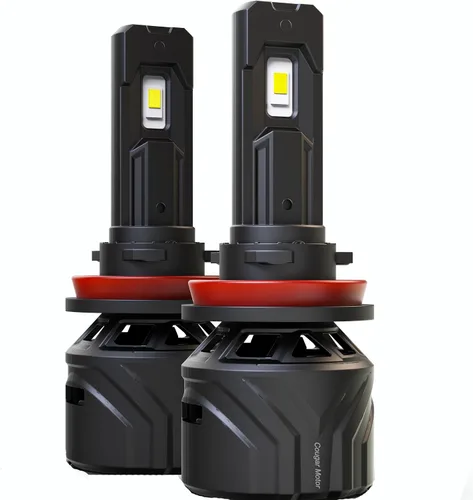 Miniatura 8 de Cougar Motor - Bombillas H4, 9003 luces antiniebla 6500K blancas sin polaridad para uso en carretera o todoterreno, enchufe y uso - Paquete de 2