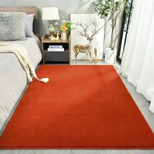 Miniatura 78 de Amearea Alfombras modernas para dormitorio, sala de estar, alfombra de espuma viscoelástica gruesa de 4 x 6 pies, alfombra de espuma viscoelástica