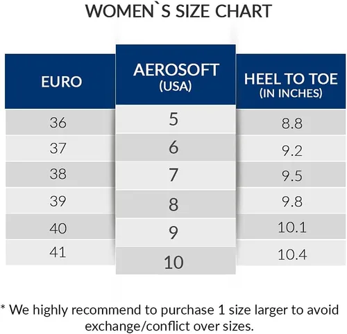 Miniatura 7 de Aerosoft Zapatos planos cómodos para caminar para mujer